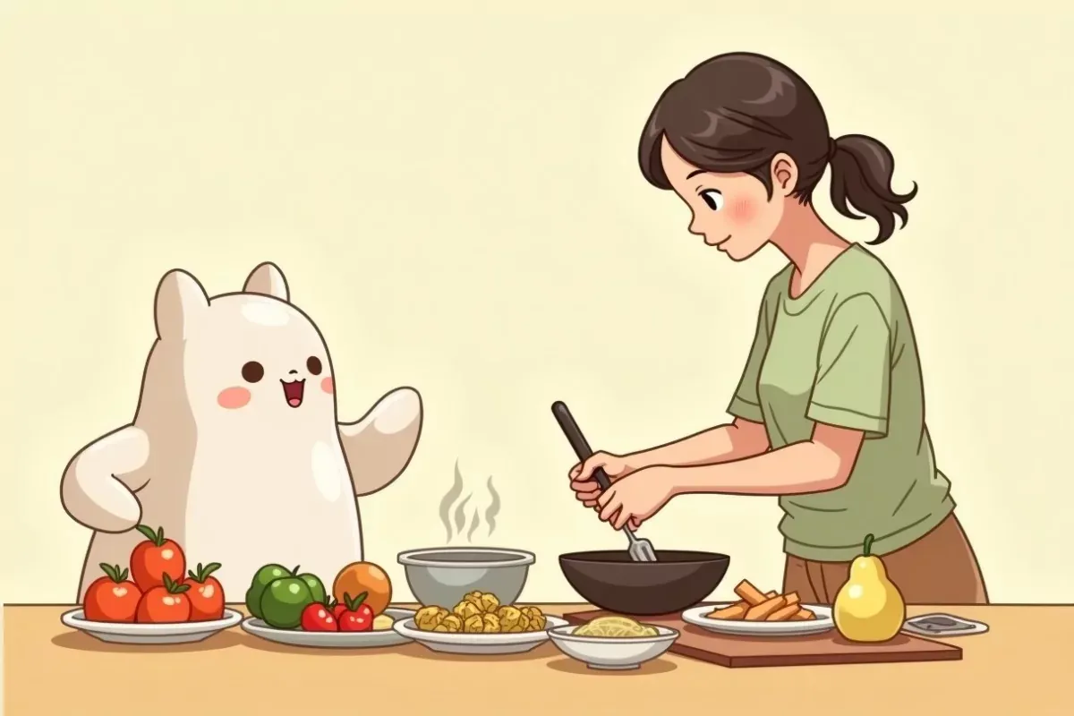 How Does the Golo Diet Work - Studio Ghibli anime illustration