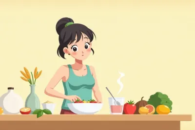 7 Science-Proven Methods to Achieve Faster Weight Loss - Studio Ghibli anime illustration