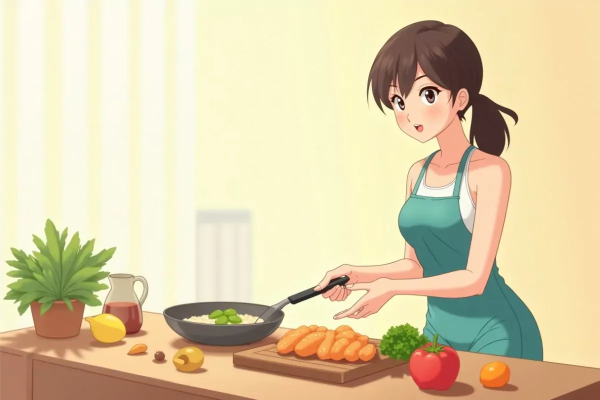 7 Tips to Speed Up Your Metabolism Naturally - Studio Ghibli anime illustration