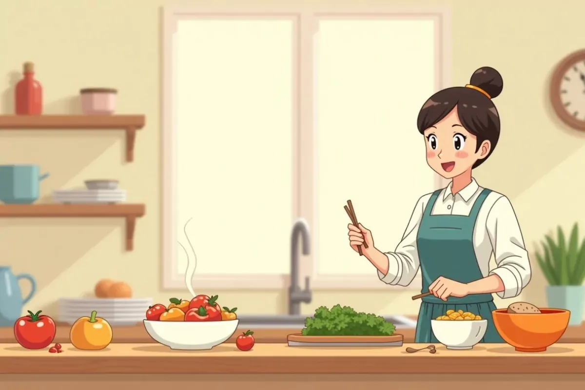 How to Speed Up Your Metabolism Naturally: A Summary - Studio Ghibli anime illustration