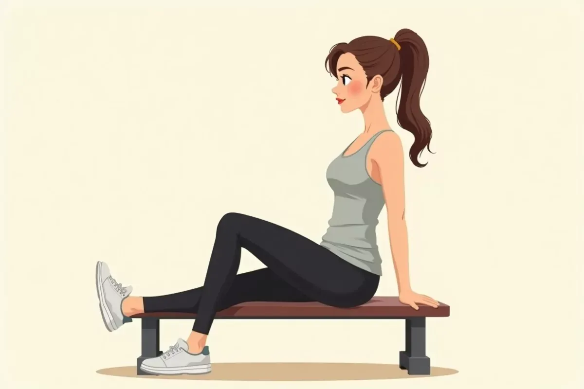 is doing a dumbbell row with one hand on a bench for support, other hand pulling a dumbbell up - Studio Ghibli anime illustration