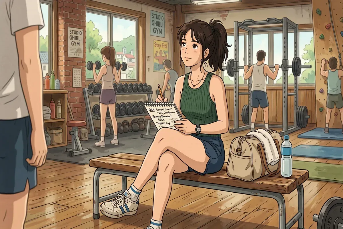 gym etiquette faq unwritten rules beginners - Studio Ghibli anime illustration