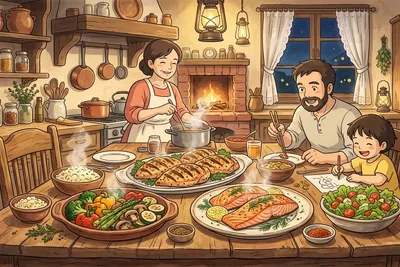 10 delicious low carb dinner recipes for weight loss anime illustration