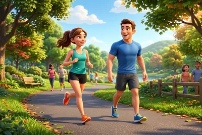 exercises prevent chronic disease science-backed 3D animation park