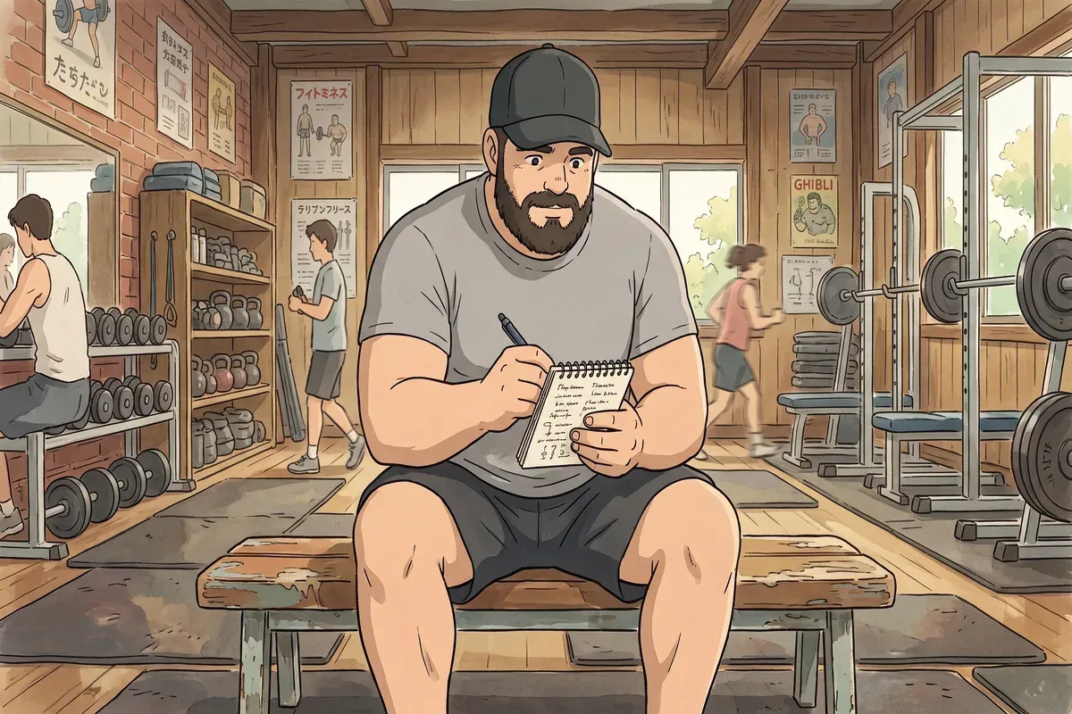 progressive overload faq strength training - Studio Ghibli anime illustration