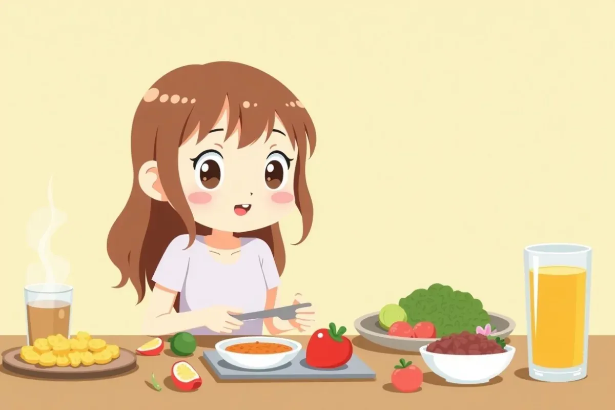 How I Lost 10 Pounds in a Month with Intermittent Fasting - Studio Ghibli anime illustration