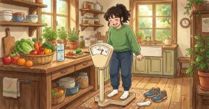 7 tips to lose weight fast and keep it off for good anime illustration