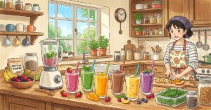 15 protein shakes for weight loss effective and delicious anime illustration