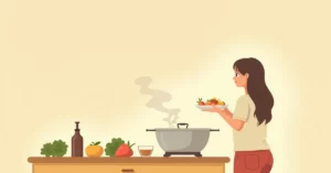 10 Common Weight Loss Mistakes and How to Avoid Them - Studio Ghibli anime illustration