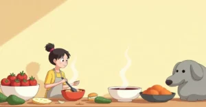 10 Everyday Foods That Speed Up Your Metabolism and Burn Fat - Studio Ghibli anime illustration