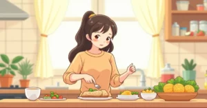 10 Keto Breakfast Recipes to Fuel Your Morning the Right Way - Studio Ghibli anime illustration