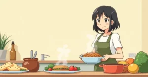 Military Diet: Complete 10-Step Guide (Does It Really Work?) - Studio Ghibli anime illustration