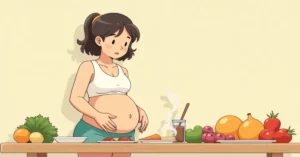 10 Proven Tips to Lose Belly Fat (Backed by Science) - Studio Ghibli anime illustration