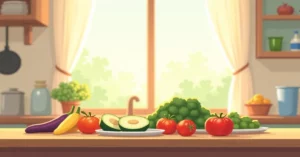 DASH Diet for Weight Loss: 15-Step Complete Beginner Guide - Studio Ghibli anime illustration