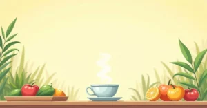 20 Herbal Tea Recipes for Weight Loss (With Proven Benefits) - Studio Ghibli anime illustration