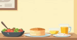 30-Day Breakfast Meal Plan for Weight Loss (Ready-to-Follow) - Studio Ghibli anime illustration