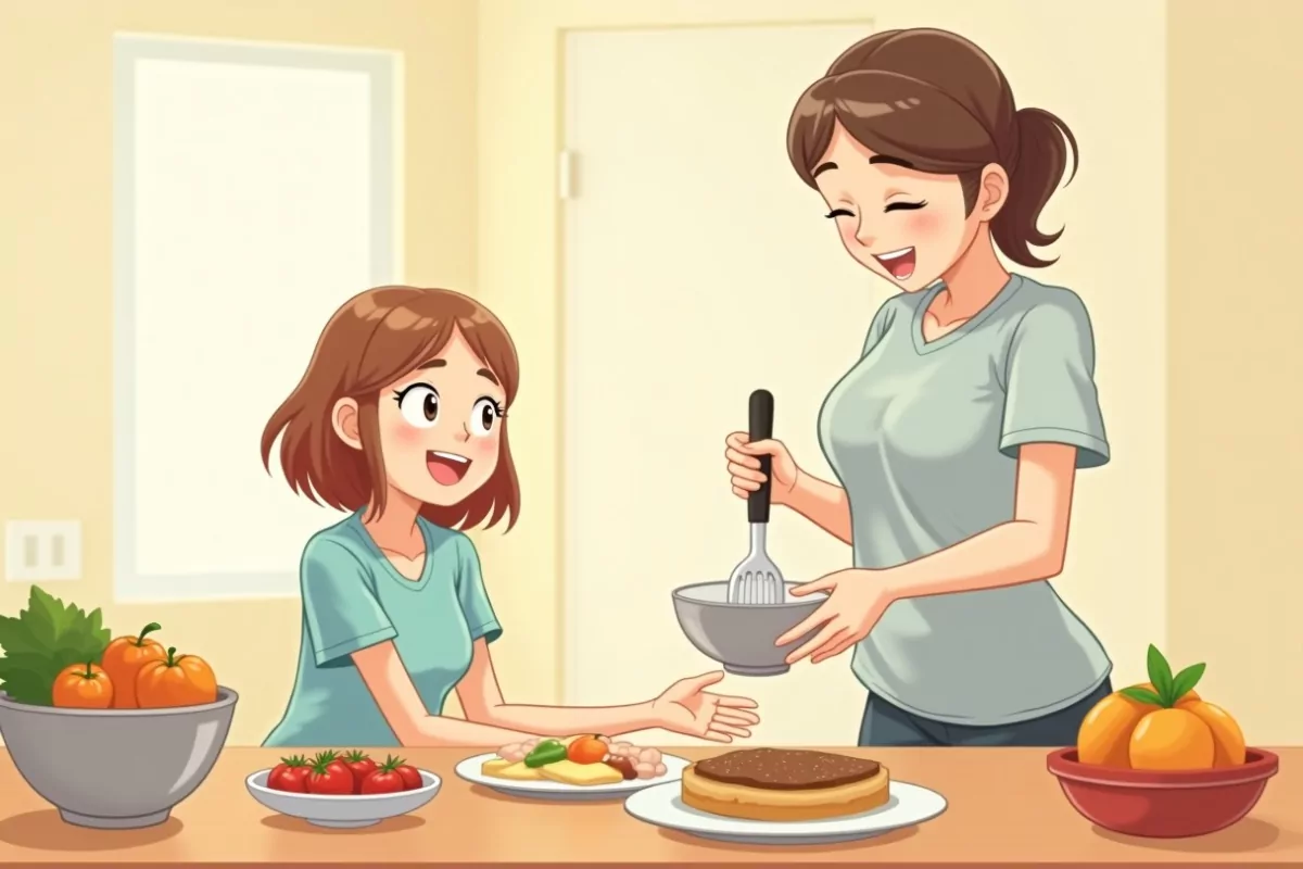 Workout Full Body at Home Step by Step Guide Complete - Studio Ghibli anime illustration