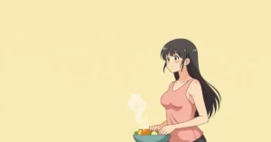 7 Psychology Secrets Behind Long-Term Weight Loss Success - Studio Ghibli anime illustration