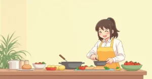 7 Steps to Actually Start Losing Weight in 2026 - Studio Ghibli anime illustration
