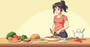 What Is the Quickest Way to Lose Weight? A Realistic Answer - Studio Ghibli anime illustration